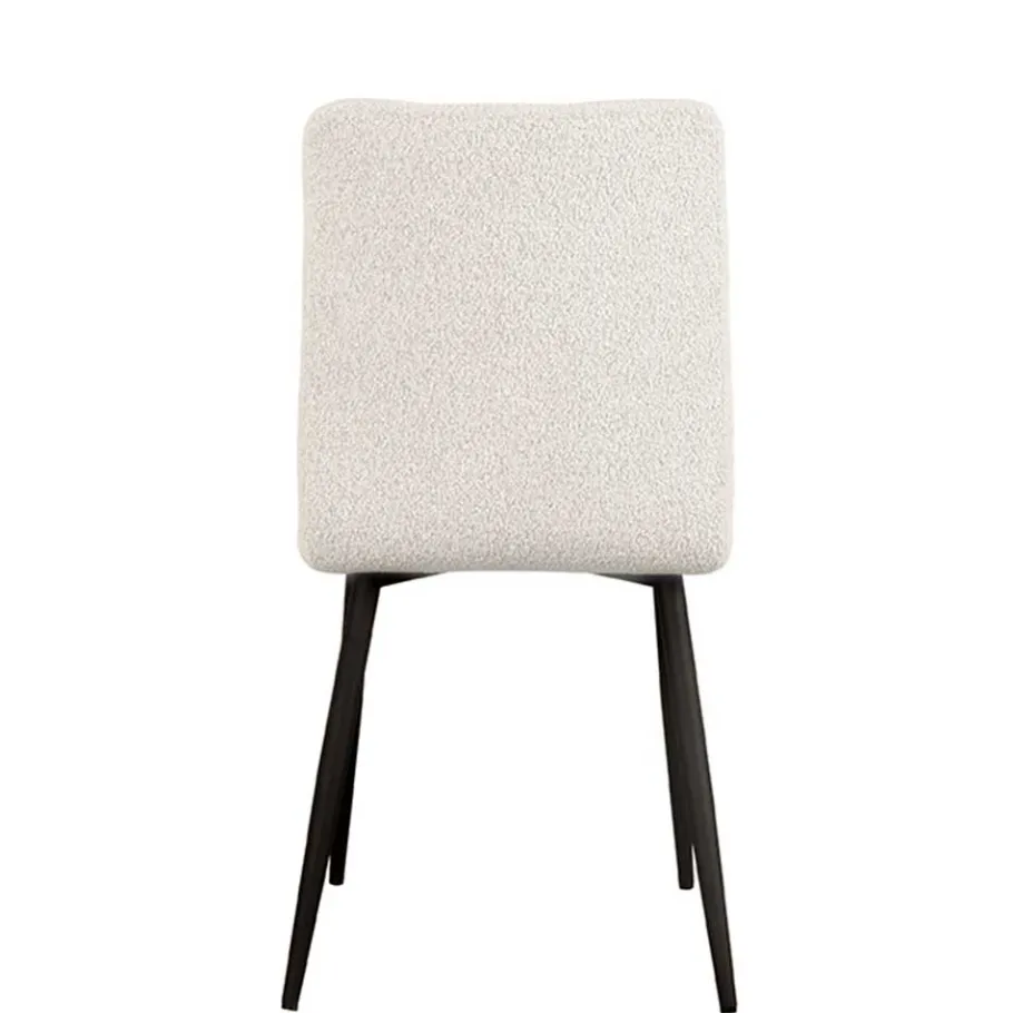 Hot Wohnen Scandi Chic Polsterstuhl in Champagner Boucle - Acapelca