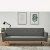 Clearance Wohnen Scandi Chic Schlafcouch in Dunkelgrau & Natur - Giorgio