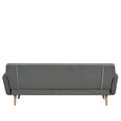 Clearance Wohnen Scandi Chic Schlafcouch in Dunkelgrau & Natur - Giorgio