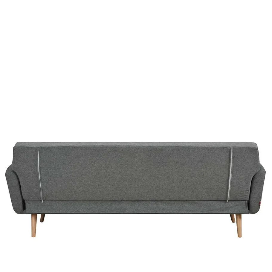 Clearance Wohnen Scandi Chic Schlafcouch in Dunkelgrau & Natur - Giorgio