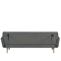 Clearance Wohnen Scandi Chic Schlafcouch in Dunkelgrau & Natur - Giorgio