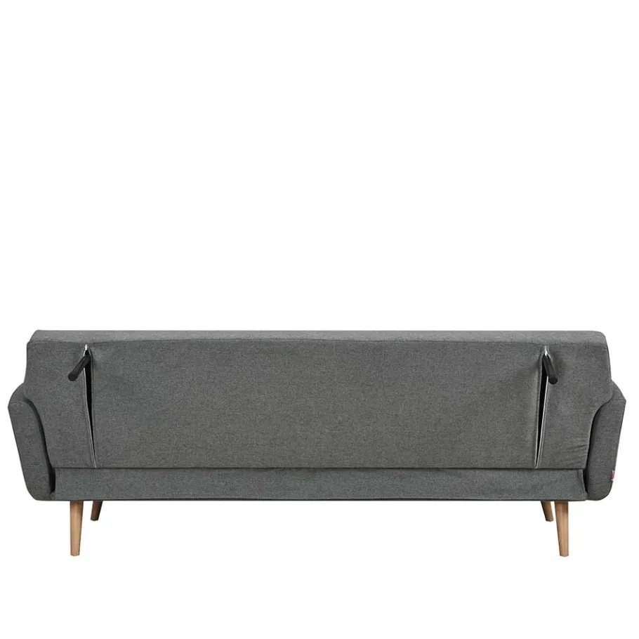 Clearance Wohnen Scandi Chic Schlafcouch in Dunkelgrau & Natur - Giorgio