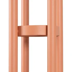Outlet Wohnen Scandi Chic Standgarderobe in Terracotta - Liz