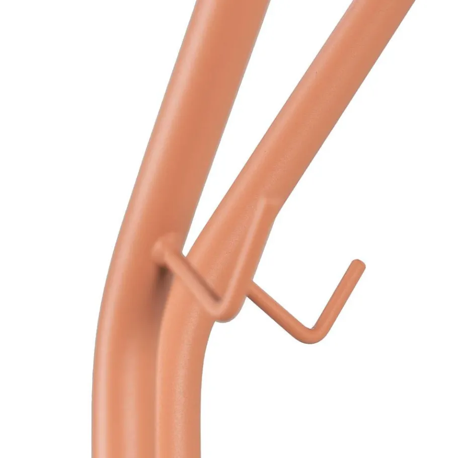 Outlet Wohnen Scandi Chic Standgarderobe in Terracotta - Liz