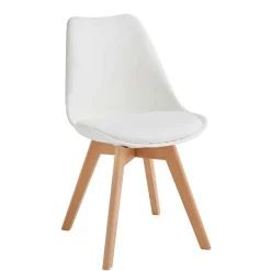 Online Wohnen Scandi Chic Stühle mit Sitzschale - Savossa (4er Set)