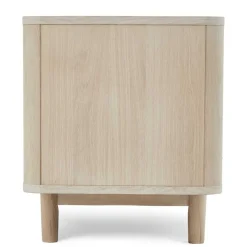 Hot Wohnen Scandi Chic TV Lowboard in Eiche Weiß - Rosanna