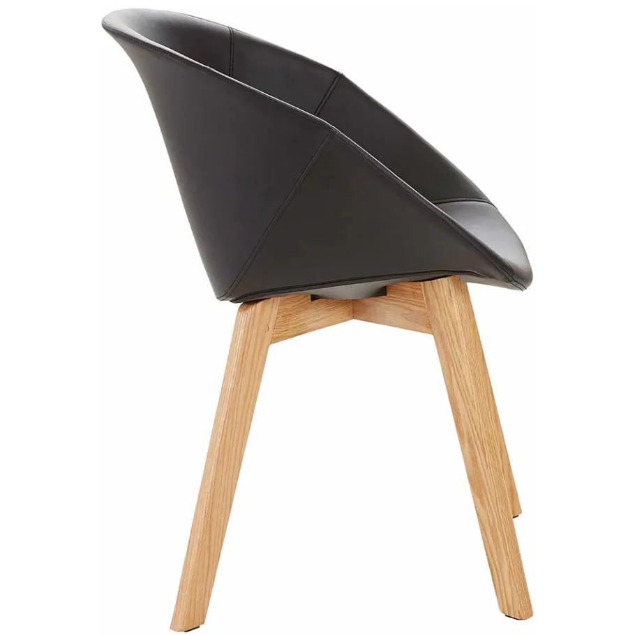 Clearance Wohnen Scandi Designstühle mit Armlehnen - Tramos (2er Set)