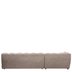 New Wohnen Scandi Ecksofa in Hellbraun meliert - Niklai
