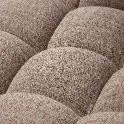 New Wohnen Scandi Ecksofa in Hellbraun meliert - Niklai