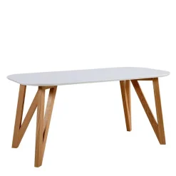 Discount Wohnen Scandi Esszimmer Tischgruppe - Gionno (siebenteilig)