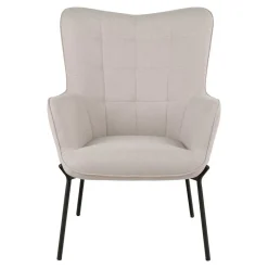 Online Wohnen Scandi Polstersessel in Beige - Helina