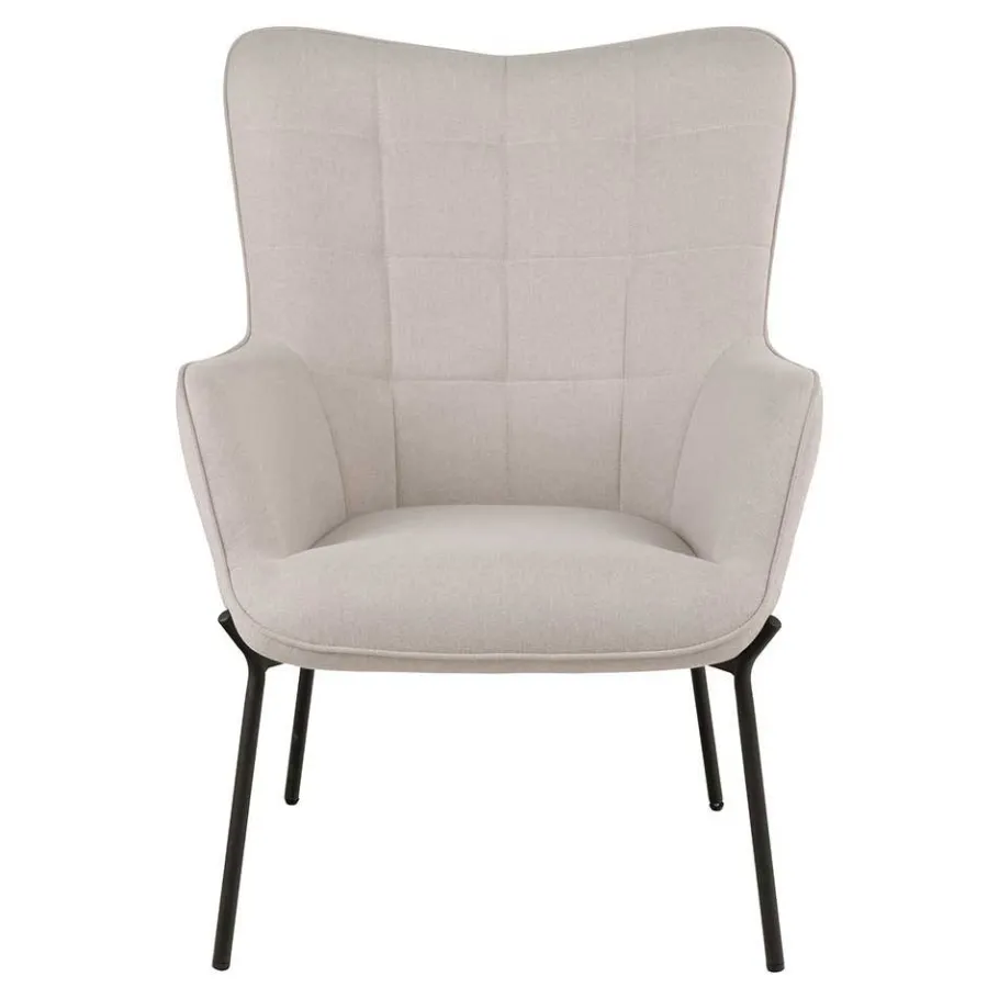 Online Wohnen Scandi Polstersessel in Beige - Helina