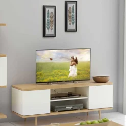 Online Wohnen Scandi TV Unterschrank zweifarbig - Jendren
