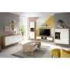 Discount Wohnen Scandi Wohnzimmer Einrichtung Set - Cablos I (sechsteilig)