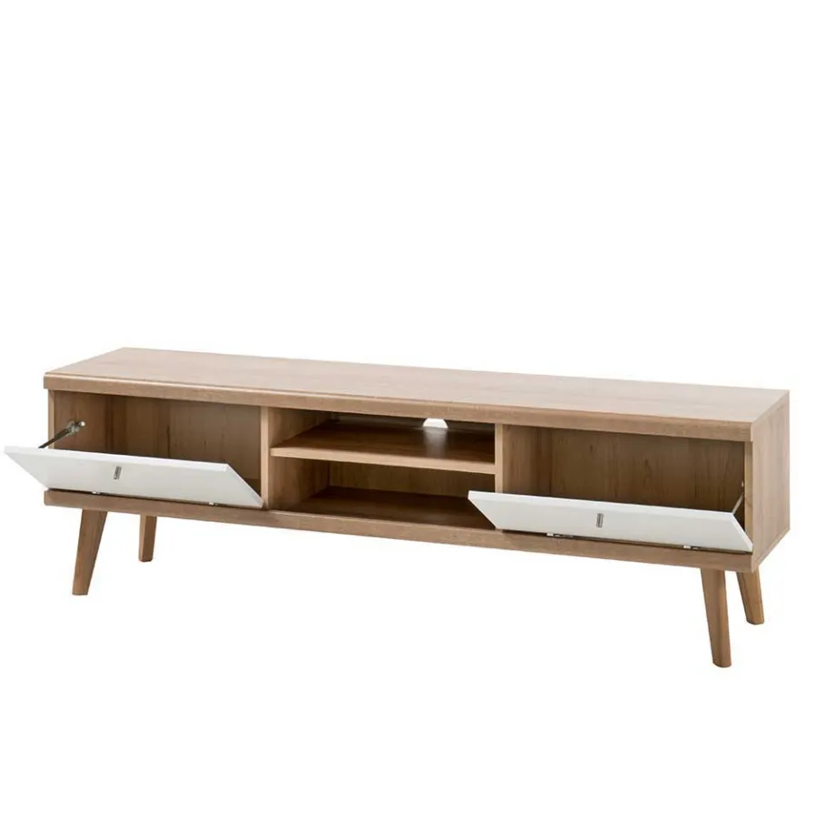 Discount Wohnen Scandi Wohnzimmer Einrichtung Set - Cablos I (sechsteilig)