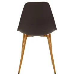 Hot Wohnen Schalenstühle aus Kunststoff Grau - Jesuisa (Set)