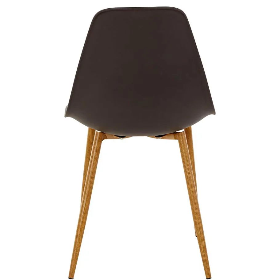 Hot Wohnen Schalenstühle aus Kunststoff Grau - Jesuisa (Set)