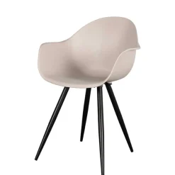 Clearance Wohnen Schalenstühle in Beige - Ruffos (2er Set)