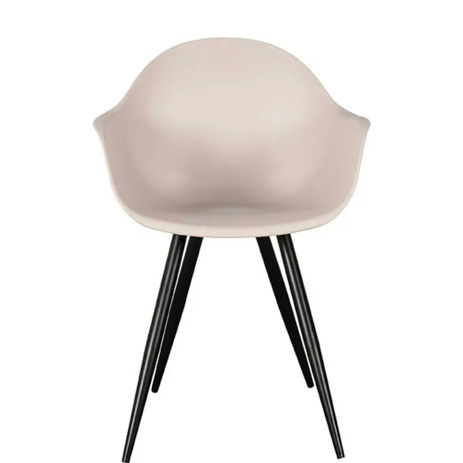 Clearance Wohnen Schalenstühle in Beige - Ruffos (2er Set)