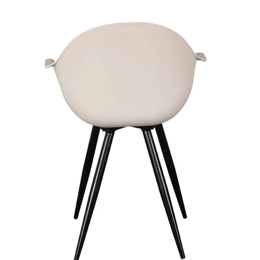 Clearance Wohnen Schalenstühle in Beige - Ruffos (2er Set)