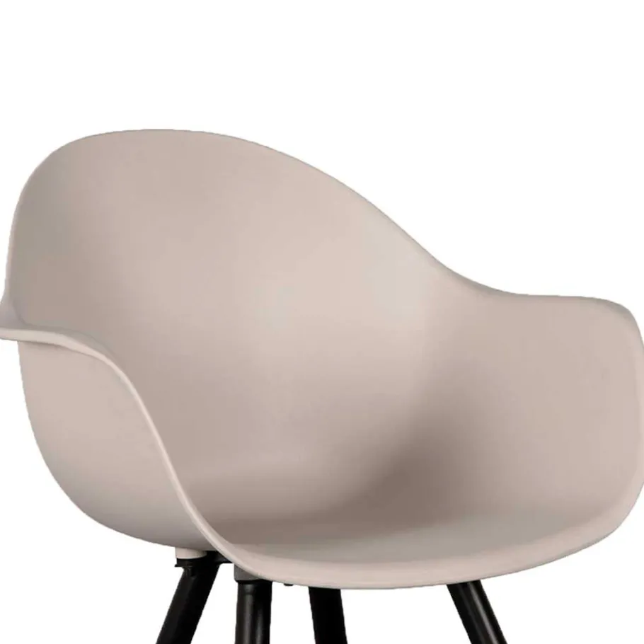 Clearance Wohnen Schalenstühle in Beige - Ruffos (2er Set)
