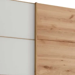 Sale Wohnen Schiebetürschrank in Weiß Glas - Crucav