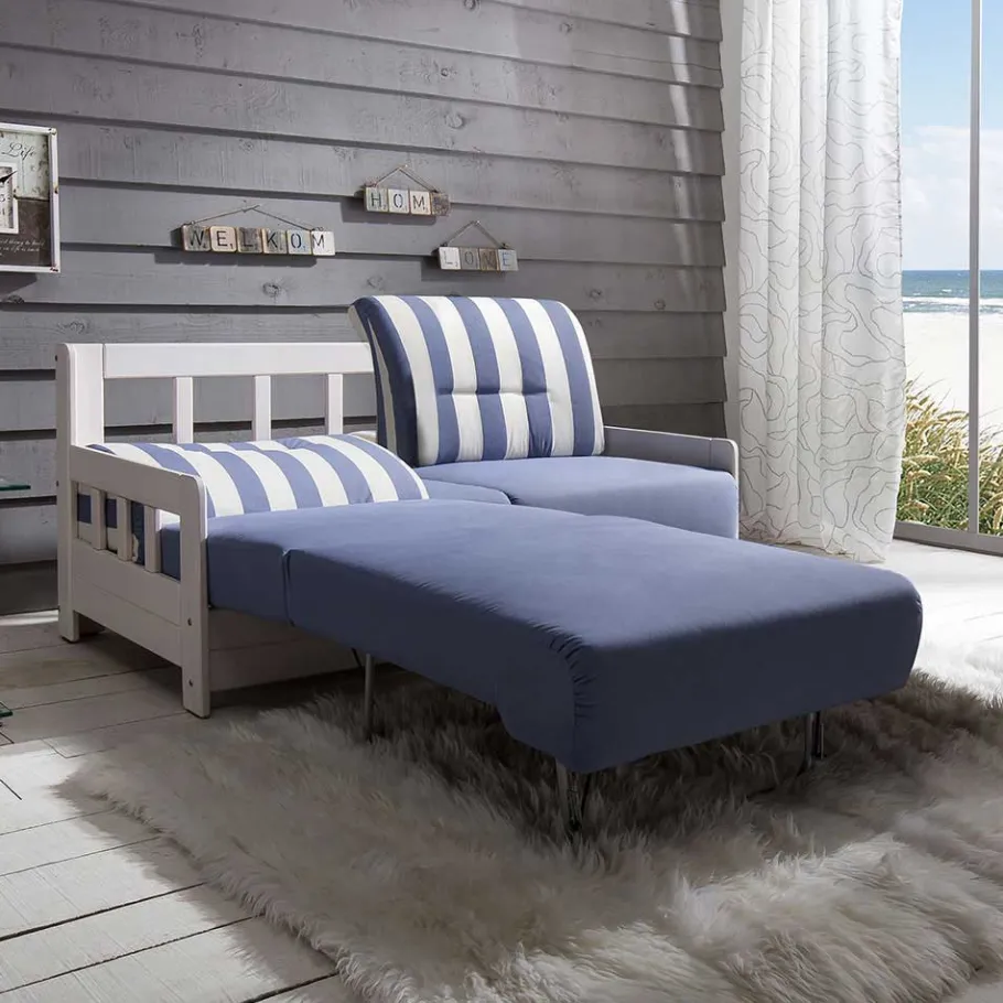 New Wohnen Schlafcouch Salvador im maritimen Design