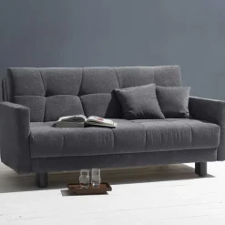 Outlet Wohnen Schlafsofa mit abklappbaren Arnlehnen - Madley