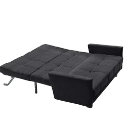 Outlet Wohnen Schlafsofa mit abklappbaren Arnlehnen - Madley