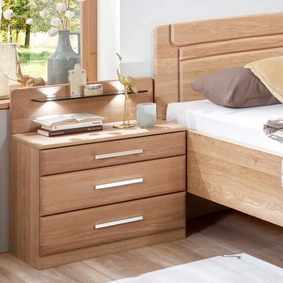 Sale Wohnen Schlafzimmer in Eiche - Sendician (vierteilig)