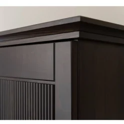 Sale Wohnen Schlafzimmer Kleiderschrank in Dunkelbraun - Nauizia