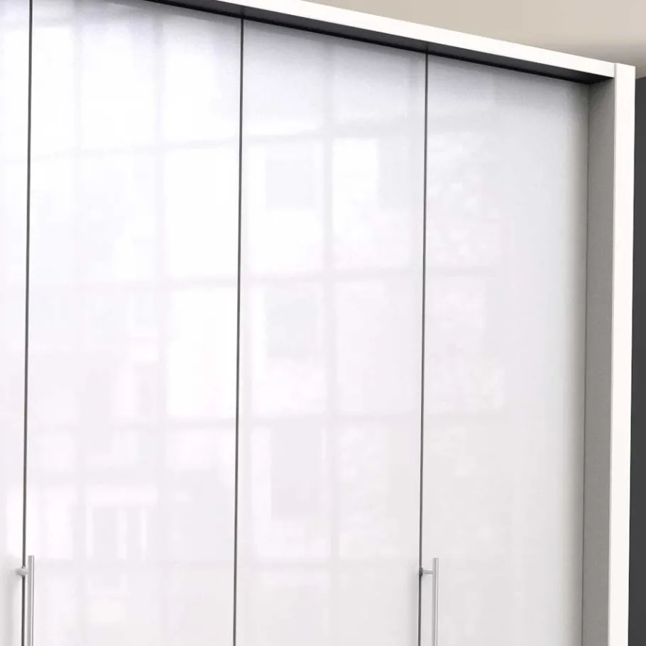 Sale Wohnen Schlafzimmer Kombi-Kleiderschrank in Weiß - Dolienca