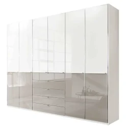 Hot Wohnen Schlafzimmer Kombi-Kleiderschrank 6-türig - Pascan