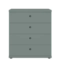 Clearance Wohnen Schlafzimmer Kommode in Graugrün - Rajavo