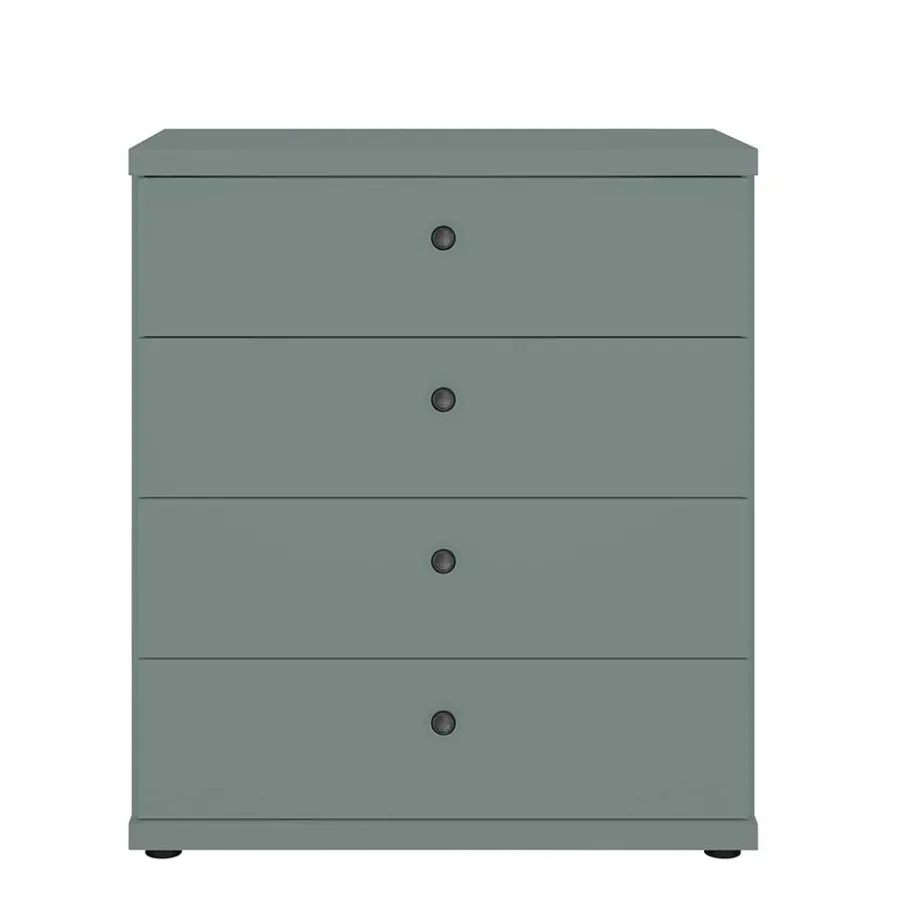 Clearance Wohnen Schlafzimmer Kommode in Graugrün - Rajavo