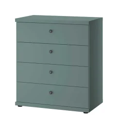Clearance Wohnen Schlafzimmer Kommode in Graugrün - Rajavo