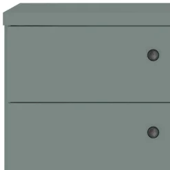 Clearance Wohnen Schlafzimmer Kommode in Graugrün - Rajavo