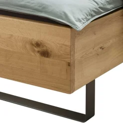 Hot Wohnen Schlafzimmer Möbel-Set in Wildeiche Bianco - Siestago (vierteilig)