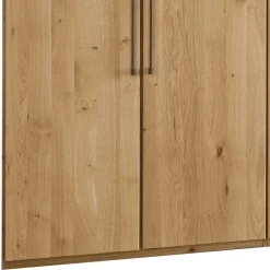Hot Wohnen Schlafzimmer Möbel-Set in Wildeiche Bianco - Siestago (vierteilig)