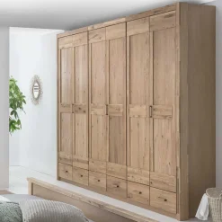 Hot Wohnen Schlafzimmer Schrank mit 6 Türen & Schubladen - Zamron