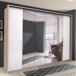 Wohnen Schlafzimmer Schrank mit großer Spiegel Fläche - Bosays III