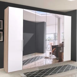 Wohnen Schlafzimmer Schrank mit großer Spiegel Fläche - Bosays III