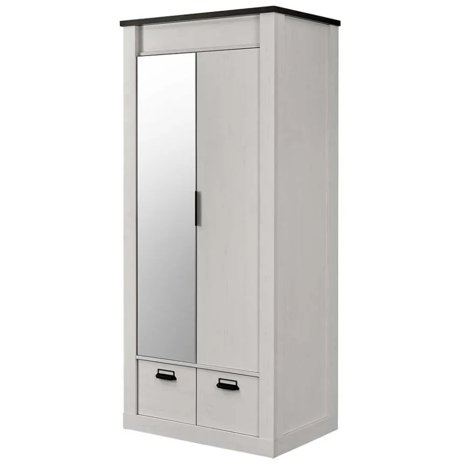 Discount Wohnen Schlafzimmer Set mit Einzelbett - Tramos (dreiteilig)