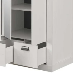 Discount Wohnen Schlafzimmer Set mit Einzelbett - Tramos (dreiteilig)