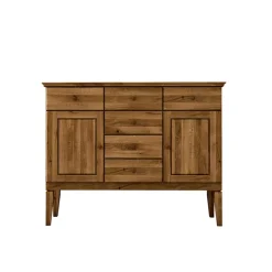 Outlet Wohnen Schlafzimmer Sideboard Masdamos aus Wildeiche Massivholz
