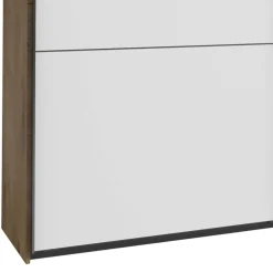 Clearance Wohnen Schlafzimmerkleiderschrank 4-türig & 3 Schubladen - Stufania