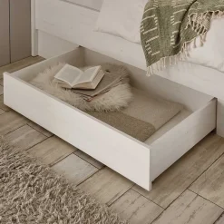 Outlet Wohnen Schlafzimmermöbel mit Bett 140x200 - Nedita (vierteilig)