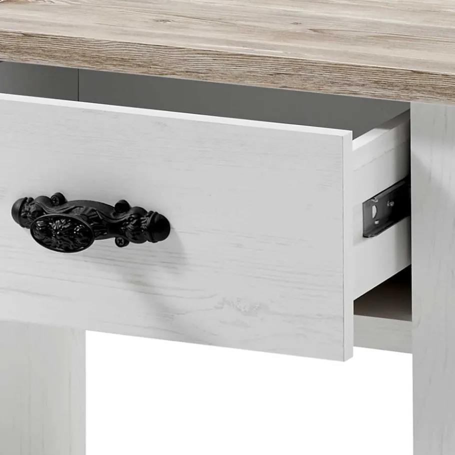Outlet Wohnen Schlafzimmermöbel mit Bett 140x200 - Nedita (vierteilig)