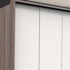 Wohnen Schlafzimmerschrank 2m mit 3 Schubladen - Tivierto