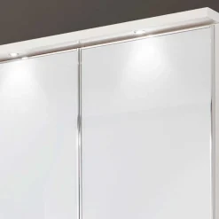 Discount Wohnen Schlafzimmer-Schrank mit Glas zweifarbig - Pascan